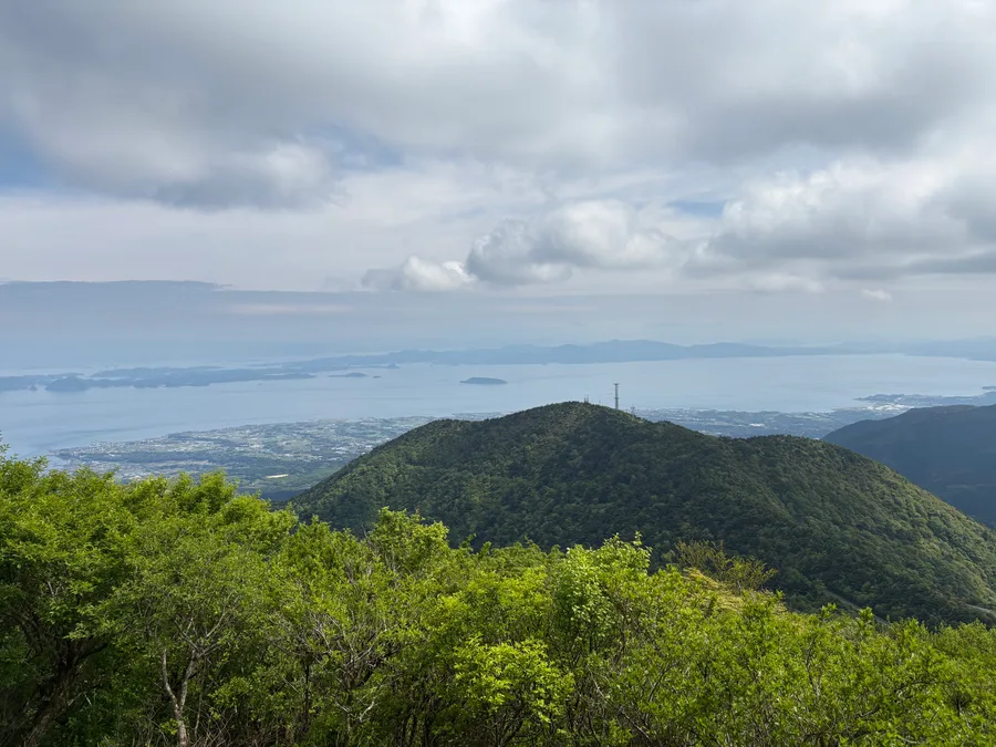 妙見岳山頂展望所